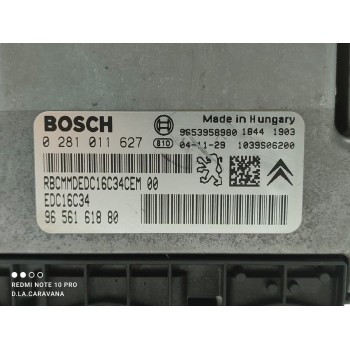 Recambio de centralita motor uce para peugeot 307 (s1) xr clim plus referencia OEM IAM 0281011627  