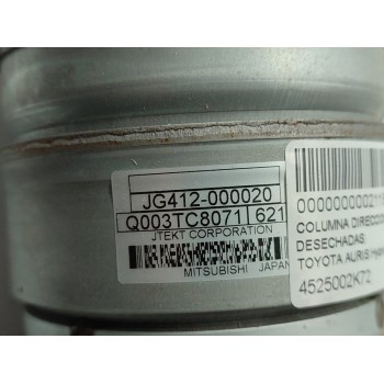 Recambio de columna direccion para toyota auris hybrid active referencia OEM IAM 4525002K72  