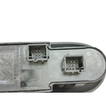 Recambio de mando elevalunas delantero izquierdo para peugeot 3008 i monospace (0u_) 1.6 hdi referencia OEM IAM 96650621ZD / 649