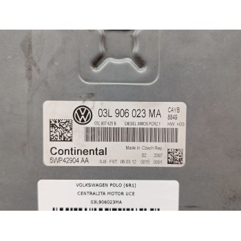 Recambio de centralita motor uce para volkswagen polo (6r1) advance referencia OEM IAM 03L906023MA 5WP42904AA 