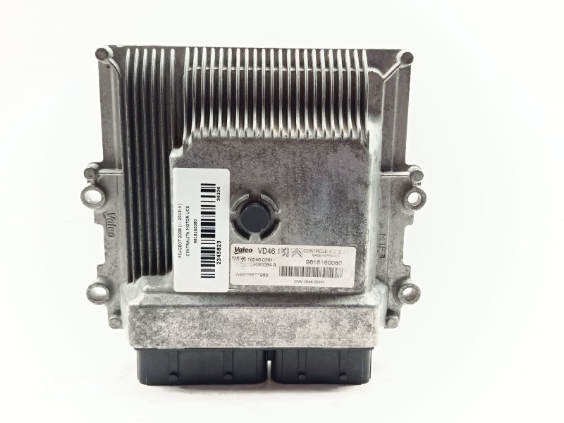Recambio de centralita motor uce para peugeot 2008 (--.2013) allure referencia OEM IAM 9818160080  