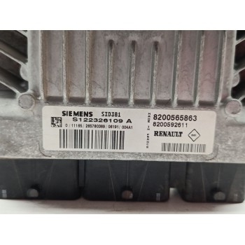 Recambio de centralita motor uce para renault megane ii berlina 5p authentique referencia OEM IAM 8200565863 S122326109A 