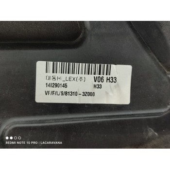 Recambio de elevalunas delantero izquierdo para hyundai i40 gls bluedrive / bluedrive referencia OEM IAM 824703Z000  