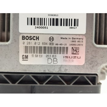 Recambio de centralita motor uce para opel astra h ber. cosmo referencia OEM IAM 55560810 0281012694 