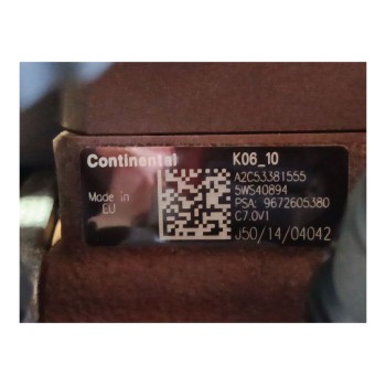 Recambio de motor completo para citroën c4 picasso exclusive referencia OEM IAM 9H05  