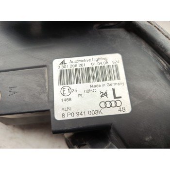 Recambio de faro izquierdo para audi a3 sportback (8pa) s3 quattro referencia OEM IAM 8P0941003K  