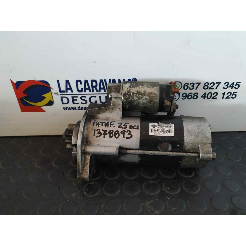 Recambio de motor arranque para nissan pathfinder (r51) 2.5 dci diesel cat referencia OEM IAM 23300EB30A  