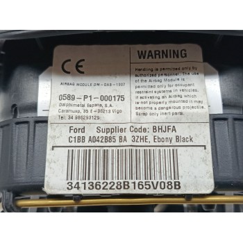 Recambio de kit airbag para ford ecosport trend referencia OEM IAM 1900803 2031611 
