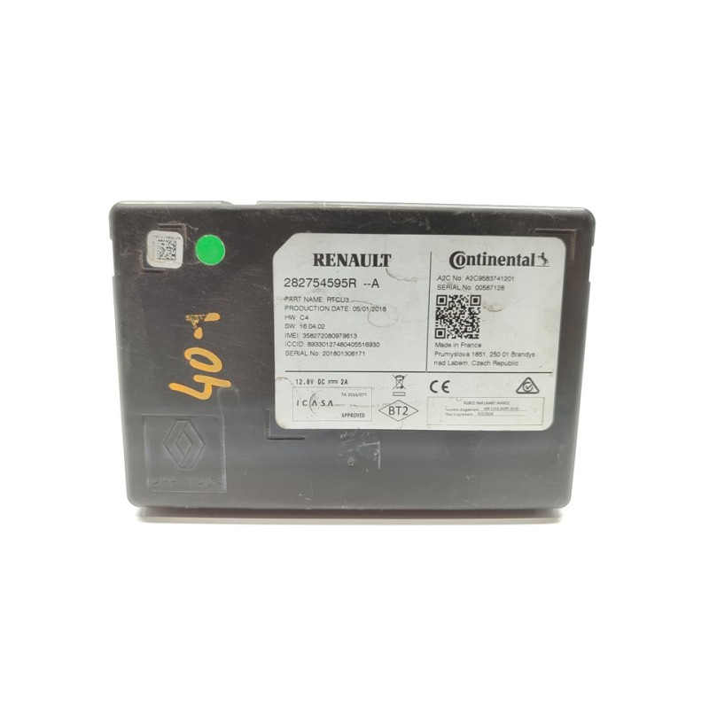 Recambio de modulo electronico para renault talisman icon referencia OEM IAM 282754595R  