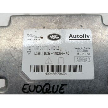 Recambio de centralita airbag para land rover range rover evoque (l538) 2.2 d 4x4 referencia OEM IAM BJ3214D374AC LR028871 