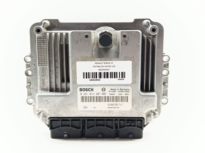 Recambio de centralita motor uce para renault scenic ii authentique referencia OEM IAM 8200705747 0281013907 