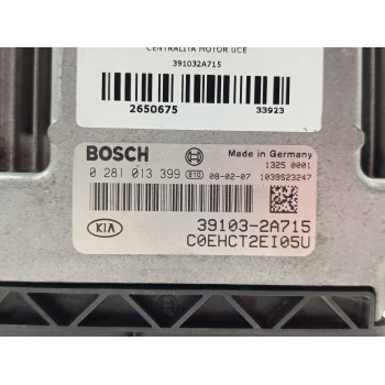 Recambio de centralita motor uce para kia cee´d active referencia OEM IAM 391032A715 0281013399 