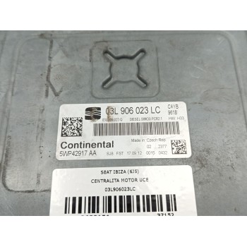 Recambio de centralita motor uce para seat ibiza (6j5) stylance / style referencia OEM IAM 03L906023LC  