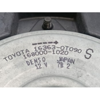 Recambio de electroventilador para toyota auris (_e18_) 1.3 (nre180_) referencia OEM IAM 160400T540 / 163630T080 163630T080 