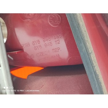 Recambio de piloto trasero derecho para skoda fabia (6y2/6y3) attractive referencia OEM IAM 6Y6945112B  