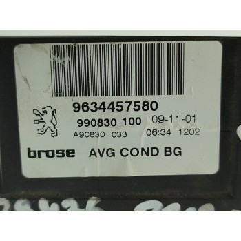 Recambio de motor elevalunas delantero izquierdo para peugeot 307 (s1) xn referencia OEM IAM 9634457580  