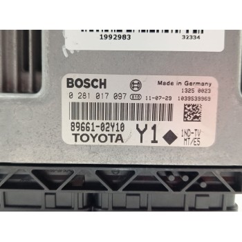 Recambio de centralita motor uce para toyota auris luna+ referencia OEM IAM 8966102Y10 0281017097 