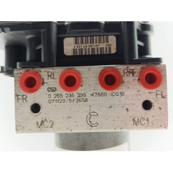 Recambio de abs para nissan qashqai (j10) acenta referencia OEM IAM 0265235295 47660JD01B 0265950616