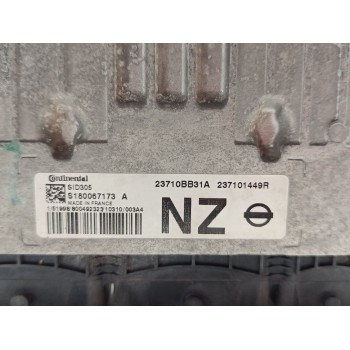 Recambio de centralita motor uce para nissan qashqai (j10) acenta referencia OEM IAM 23710BB31A S180067173A 237101449R