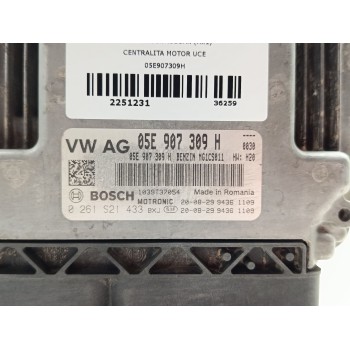 Recambio de centralita motor uce para volkswagen tiguan (ax1) life referencia OEM IAM 05E907309H 0261S21433 