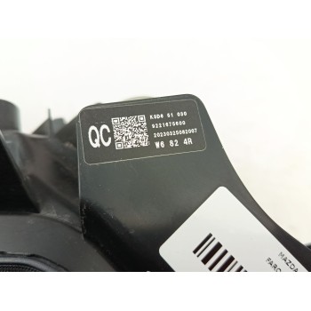 Recambio de faro derecho para mazda cx-5 homura 2wd referencia OEM IAM KSD651030 KB9T51031F 