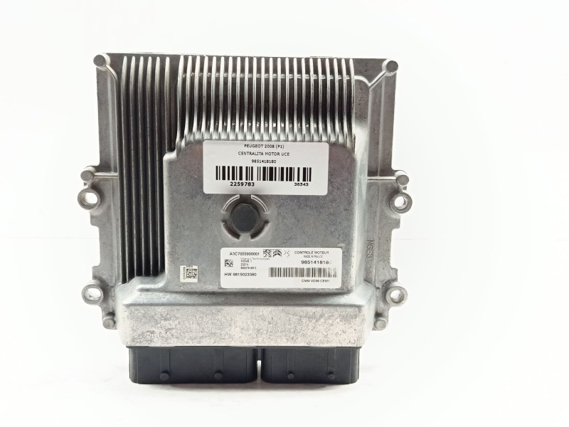 Recambio de centralita motor uce para peugeot 2008 (p1) allure referencia OEM IAM 9851418180 9815023380 