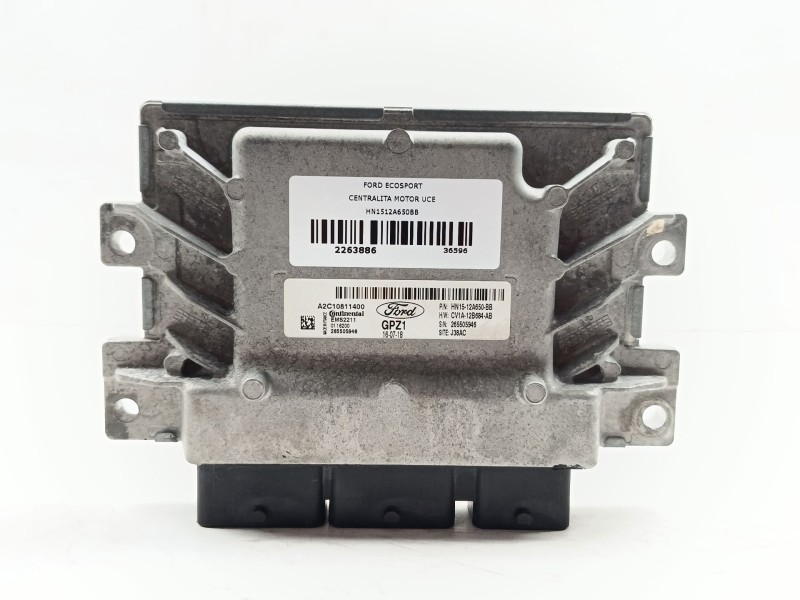 Recambio de centralita motor uce para ford ecosport trend referencia OEM IAM HN1512A650BB A2C10811400 CV1A12B684AB