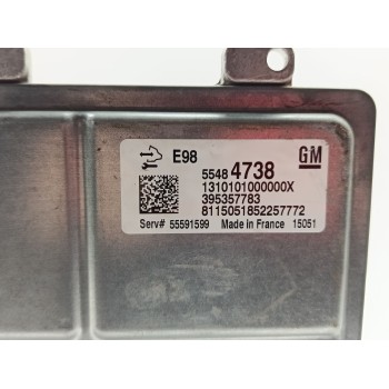 Recambio de centralita motor uce para opel astra j lim. selective referencia OEM IAM 55484738  