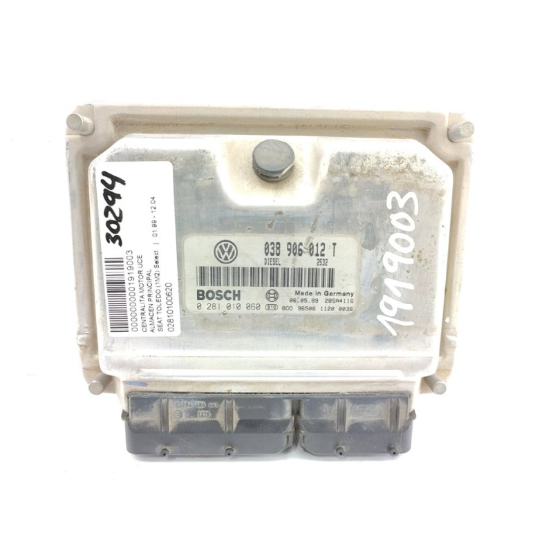 Recambio de centralita motor uce para seat toledo (1m2) select referencia OEM IAM 02810100620  
