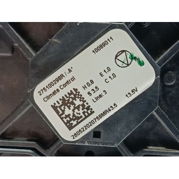 Recambio de mando climatizador para dacia sandero iii stepway comfort referencia OEM IAM 275100298R  