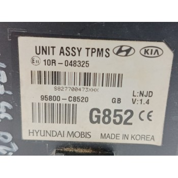 Recambio de modulo electronico para hyundai i20 basis referencia OEM IAM 95800C8520  