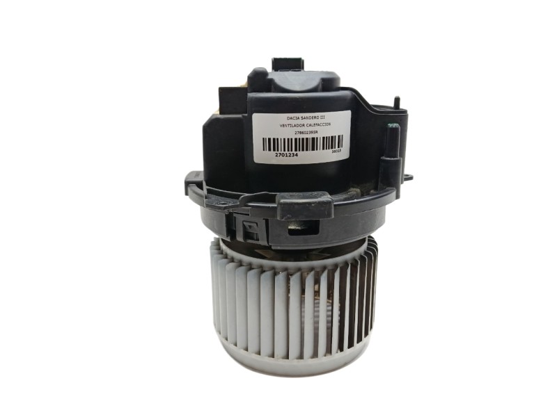 Recambio de ventilador calefaccion para dacia sandero iii stepway comfort referencia OEM IAM 278602395R  