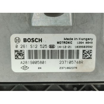 Recambio de centralita motor uce para smart forfour basis (52kw) (453.042) referencia OEM IAM 0261S12525  