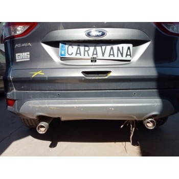 Recambio de paragolpes trasero para ford kuga (cbs) titanium referencia OEM IAM CV4417D781AE59QR  