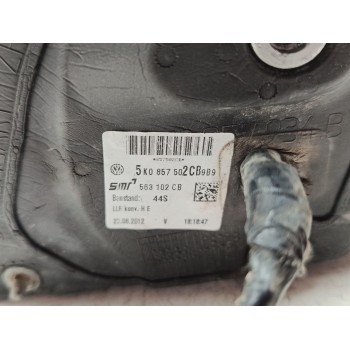 Recambio de retrovisor derecho para volkswagen golf vi (5k1) rabbit referencia OEM IAM 5K0857508AD  