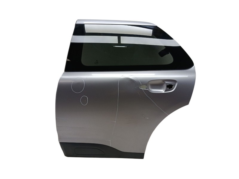 Recambio de puerta trasera izquierda para citroën c4 cactus 1.2 thp 110 referencia OEM IAM 9821336680  
