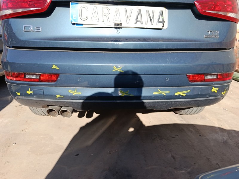 Recambio de paragolpes trasero para audi q3 (8ub, 8ug) 2.0 tdi quattro referencia OEM IAM 8U0807067FGRU  