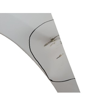 Recambio de aleta delantera izquierda para fiat fiorino básico furgón referencia OEM IAM 1386111080 / 0001386111080  