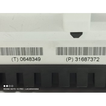 Recambio de cuadro instrumentos para volvo v40 básico referencia OEM IAM 31687372  