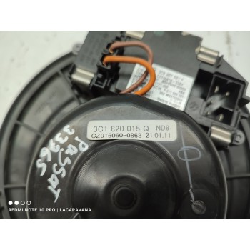 Recambio de ventilador calefaccion para volkswagen passat lim. (362) advance bluemotion referencia OEM IAM 3C1820015Q  