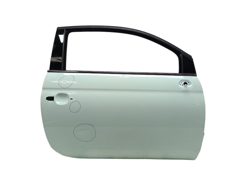 Recambio de puerta delantera derecha para fiat 500 (312_) 1.2 (312axa1a) referencia OEM IAM 52136362 / 0000052136362  