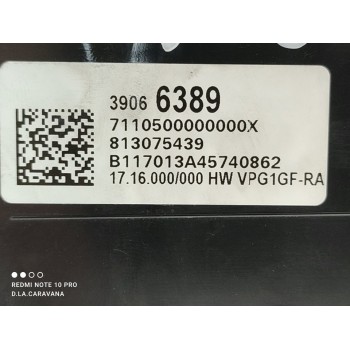 Recambio de cuadro instrumentos para opel insignia berlina 1.6 16v cdti dpf referencia OEM IAM 813075439  