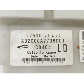 Recambio de mando climatizador para nissan qashqai (j10) acenta referencia OEM IAM 27500JD45C  