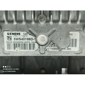 Recambio de centralita motor uce para citroën c5 berlina sx (e) referencia OEM IAM 5WS40199DT  