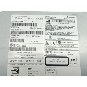 Recambio de sistema audio / radio cd para volvo v40 basis referencia OEM IAM 31357212AA  