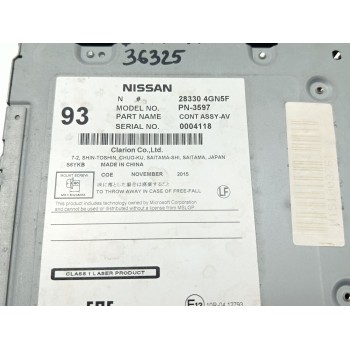 Recambio de sistema audio / radio cd para infiniti q30 2.2 d referencia OEM IAM 283304GN5F  