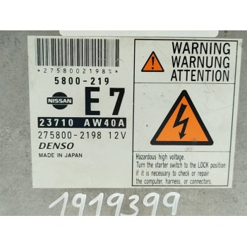Recambio de centralita motor uce para nissan primera berlina (p12) acenta referencia OEM IAM 23710AW40A  