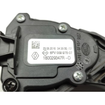 Recambio de pedal acelerador para renault clio iv dynamique referencia OEM IAM 180029347R  