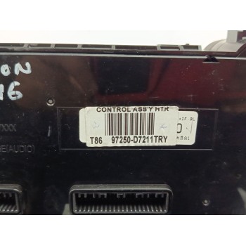 Recambio de mando climatizador para hyundai tucson (tl, tle) 1.6 gdi referencia OEM IAM 97250D7211TRY 97250D7211 