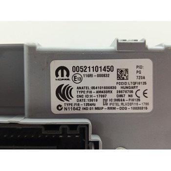 Recambio de caja reles / fusibles para fiat 500 (312_) 1.2 (312axa1a) referencia OEM IAM 521101450  